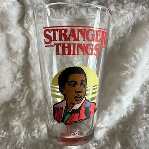 Stranger Things Lucas glass cup